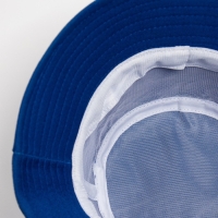 Панама MINAKU с надписью, цвет синий, р-р 56--58 Панама MINAKU с надписью, цвет синий, р-р 56--58