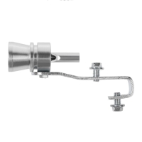 Свисток в глушитель, размер M, под диаметр трубы 37-48 мм, хром