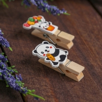 Прищепки декоративные «Панды» набор 10 шт. Прищепки декоративные «Панды» набор 10 шт.