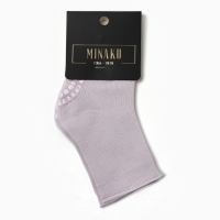 Носки детские MINAKU со стоперами, цвет фиолетовый, 7-10 см Носки детские MINAKU со стоперами, цвет фиолетовый, 7-10 см