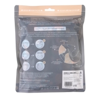 Многоразовый подгузник &laquo;Мороженое&raquo;, 3-15 кг, угольно-бамбуковая ткань, цвет голубой, Крошка Я