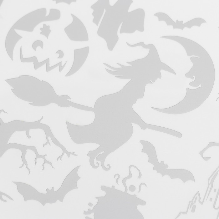 Трафарет пластик "Хэллоуин" 21х29,7 см