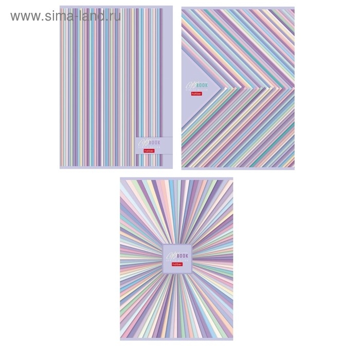 Тетрадь А4, 96 листов, в клетку, Gentle design, обложка мелованный картон, МИКС Тетрадь А4, 96 листов, в клетку, Gentle design, обложка мелованный картон, МИКС