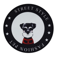 Коврик для животных, EVA+полиэстер, d=60 см. чёрный Коврик для животных, EVA+полиэстер, d=60 см. чёрный