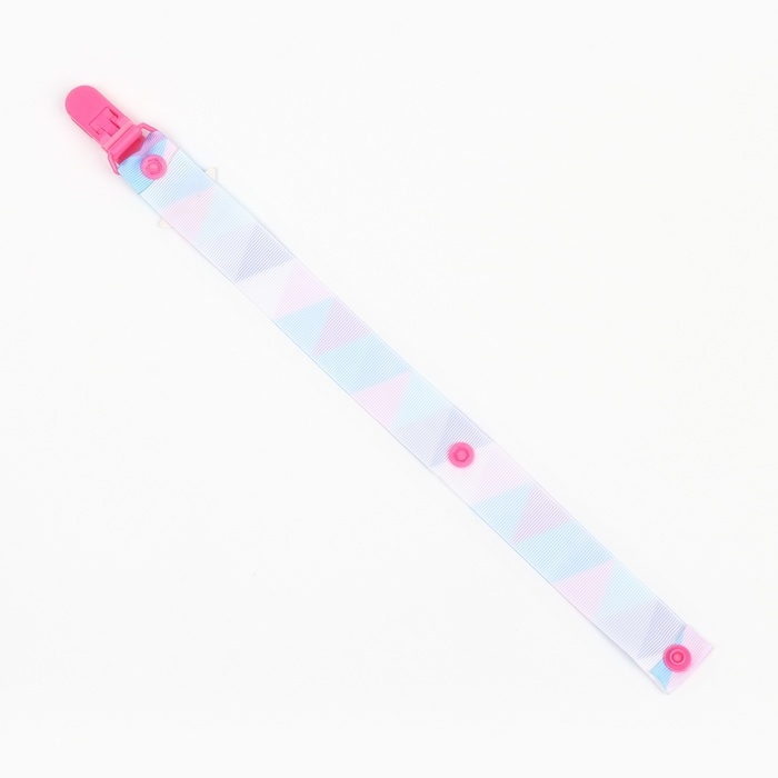 Держатель для соски - пустышки «Звёздочка», на ленте Держатель для соски - пустышки «Звёздочка», на ленте