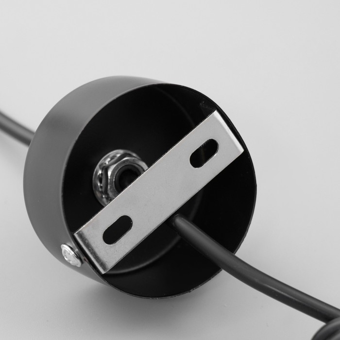 Светильник BayerLux Подвес BayerLuxной Светильник BayerLux Подвес BayerLuxной "Вартона" LED 6Вт 4000К черный золото 4х4х27-227см