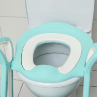 Детская накладка - сиденье на унитаз, цвет бирюзовый Детская накладка - сиденье на унитаз, цвет бирюзовый