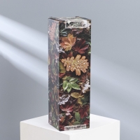 Термос &laquo;Огонь&raquo; в кожзаме, MODE FORREST, 750 мл, время сохранения тепла 16-18 ч