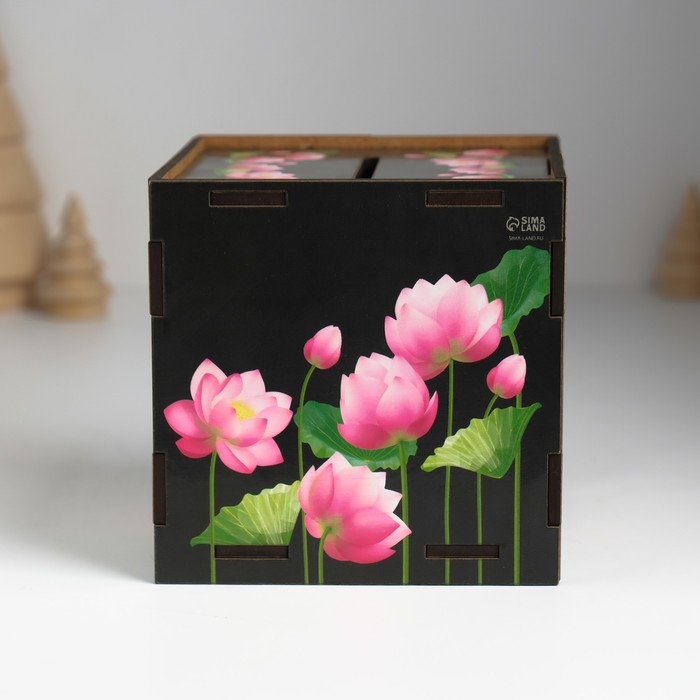 Копилка куб Копилка куб "Змея. Мудрости и спокойствия" 10х10х10 см