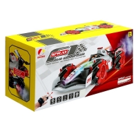 Машина радиоуправляемая &laquo;Формула&raquo;, работает от аккумулятора, эффект дыма, свет, цвет белый