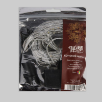 Гирлянда &laquo;Конский хвост&raquo; 15 нитей по 2 м, IP20, серебристая нить, 300 LED, свечение мульти, 220 В