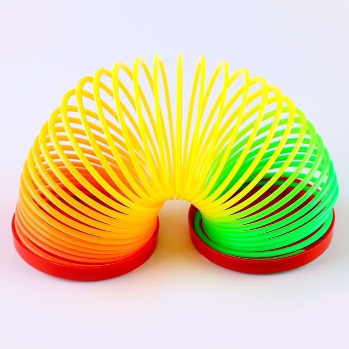 Пружинка - радуга &laquo;Твои друзья&raquo;, цвета МИКС, d = 5 см