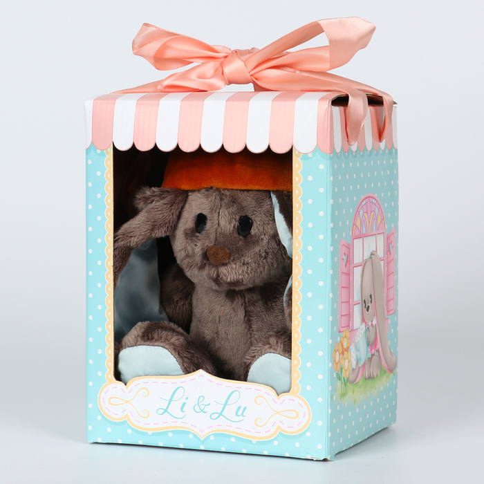 Мягкая игрушка зайка &laquo;Мишутка Lu&raquo;, 25 см