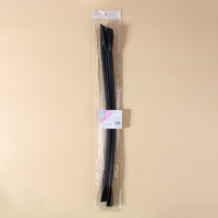 Ручки для сумки, пара, 44 ± 1 × 1 см, цвет чёрный Ручки для сумки, пара, 44 ± 1 × 1 см, цвет чёрный