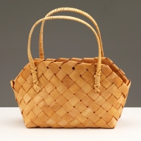 Корзина плетеная, 29 x 13 x H12/17/31 см, медовая, секвойя Корзина плетеная, 29 x 13 x H12/17/31 см, медовая, секвойя