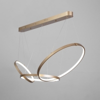 Светильник BayerLux "Ринго" 3хLED 90Вт 4000К золото 78х50х100 см Светильник BayerLux "Ринго" 3хLED 90Вт 4000К золото 78х50х100 см