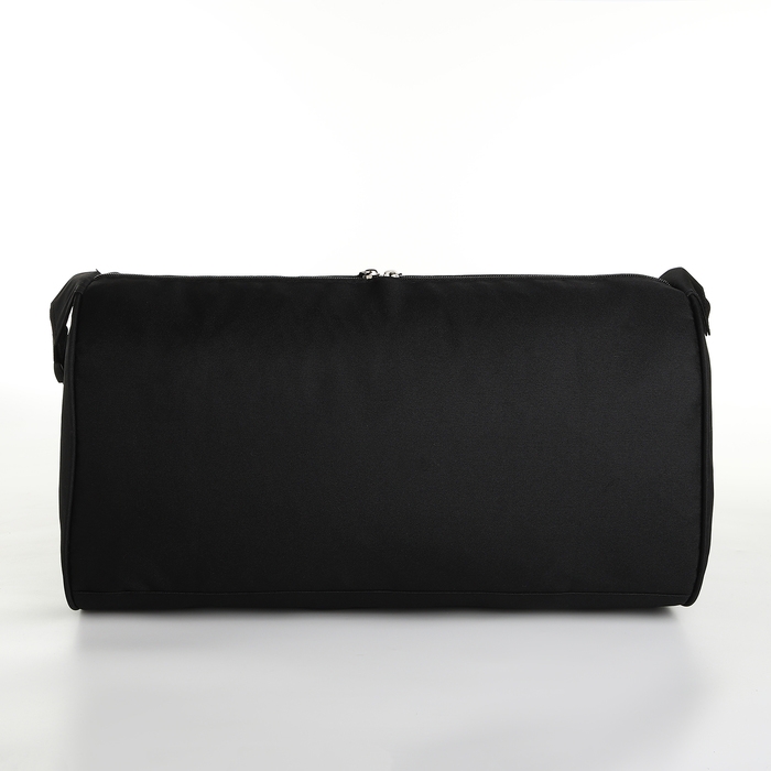 Сумка спортивная на молнии, регулируемый ремень, средний размер, цвет чёрный/красный Сумка спортивная на молнии, регулируемый ремень, средний размер, цвет чёрный/красный