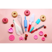 Лопатка Доляна «Про», 24×5 см, цвет МИКС Лопатка Доляна «Про», 24×5 см, цвет МИКС