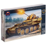 Сборная модель «Немецкий зенитный танк Флакпанцер 38», Ark Modelis, 1:35, (35010) Сборная модель «Немецкий зенитный танк Флакпанцер 38», Ark Modelis, 1:35, (35010)