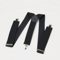 Подтяжки взрослые, ширина 3,5 см, цвет тёмно-серый Подтяжки взрослые, ширина 3,5 см, цвет тёмно-серый