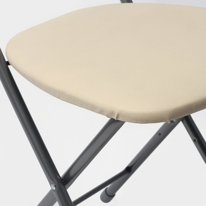 Набор стульев &laquo;Ника 1&raquo;, складной ССН1/1, слоновая кость, 2 шт