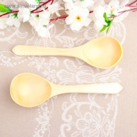 Ложка салатная, покрытая лаком, 6×21 см Ложка салатная, покрытая лаком, 6×21 см