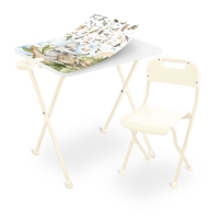 Комплект мебели "В мире животных" 3-7 лет КА3/Ж