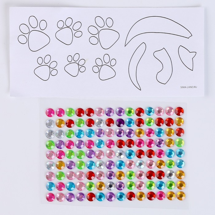 Копилка для декорирования стразами и фольгой &laquo;Девочка с котиком&raquo;