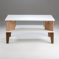 Стол журнальный Пандора, 900х550х450, Белый/Дуб крафт золотой Стол журнальный Пандора, 900х550х450, Белый/Дуб крафт золотой