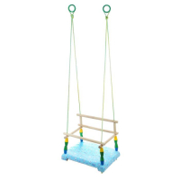 Качели детские, с мягким сиденьем, МИКС