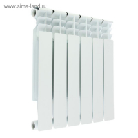 Радиатор биметаллический Oasis, 500 х 80 мм, 6 секций Радиатор биметаллический Oasis, 500 х 80 мм, 6 секций