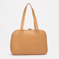 Сумка-саквояж на молнии, цвет рыжий Сумка-саквояж на молнии, цвет рыжий