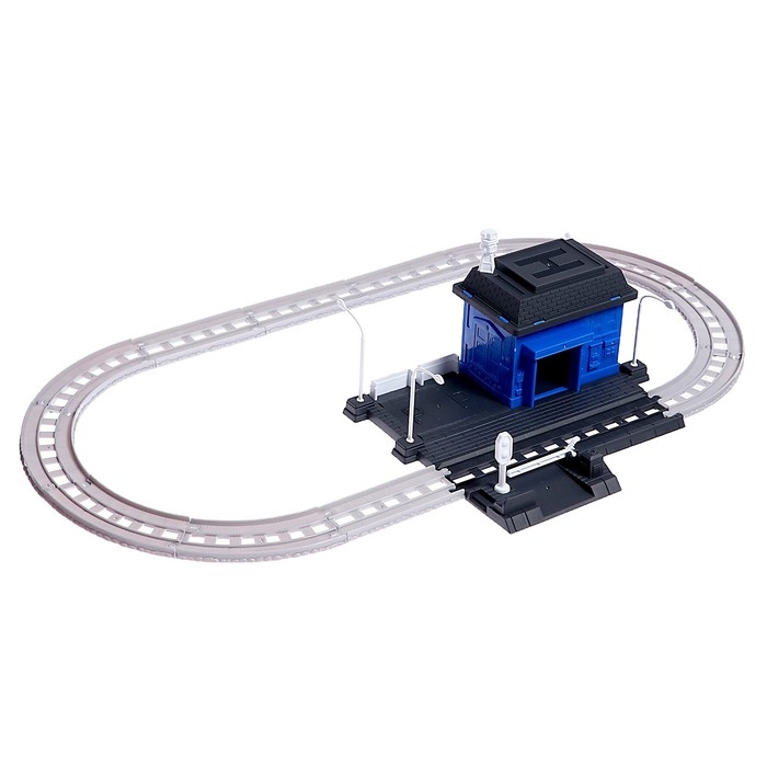 Железная дорога «Полицейский участок», работает от батареек Железная дорога «Полицейский участок», работает от батареек