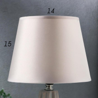 Лампа настольная 21197/1 E14 40Вт серый 22х22х35 см RISALUX Лампа настольная 21197/1 E14 40Вт серый 22х22х35 см RISALUX