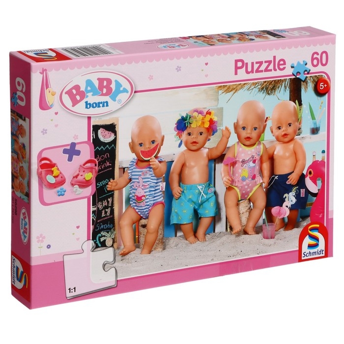 Пазл Baby «Лето», с подарком, 60 элементов Пазл Baby «Лето», с подарком, 60 элементов