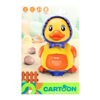 Каталка «Утка-несушка», звуковые эффекты, откладывает яйца Каталка «Утка-несушка», звуковые эффекты, откладывает яйца