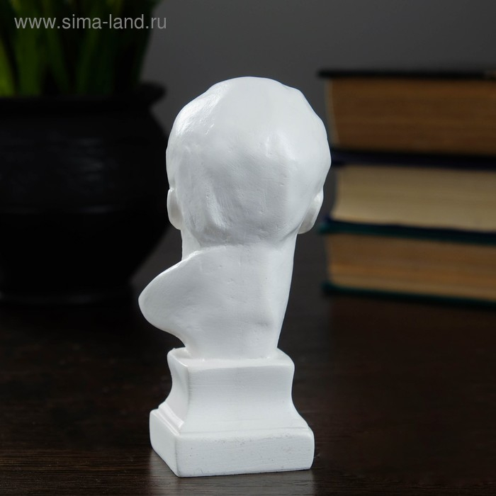 Бюст Есенин, белый 5х11х5см Бюст Есенин, белый 5х11х5см