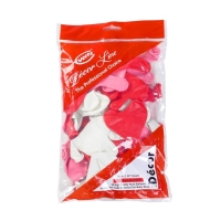 Шар латексный 12", сердце, стандарт, набор 50 шт., цвета МИКС Шар латексный 12", сердце, стандарт, набор 50 шт., цвета МИКС