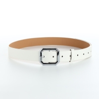 Ремень женский, ширина 3 см, цвет белый Ремень женский, ширина 3 см, цвет белый