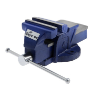 Тиски слесарные ТУНДРА, с наковальней, высокопрочный чугун ВЧ-40, 100 мм Тиски слесарные ТУНДРА, с наковальней, высокопрочный чугун ВЧ-40, 100 мм