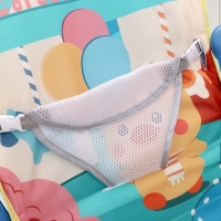 Набор 2 в 1 качель и коврик &laquo;Утёнок&raquo;, световые, звуковые эффекты, цвет синий