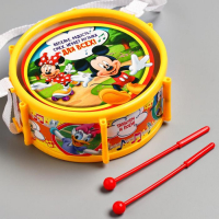 Барабан «Микки Маус и друзья: Весёлые ноты», МИКС Барабан «Микки Маус и друзья: Весёлые ноты», МИКС