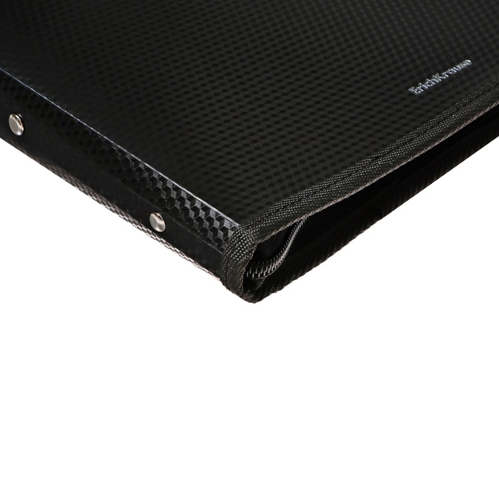 Папка А4+, 330 x 251 х 30 мм, молния вокруг, ErichKrause Папка А4+, 330 x 251 х 30 мм, молния вокруг, ErichKrause "Diamond Total", на кольцах, 550 мкм, тиснение, черная