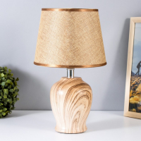 Лампа настольная 16406/1 E14 40Вт светлое дерево 20х20х32 см RISALUX Лампа настольная 16406/1 E14 40Вт светлое дерево 20х20х32 см RISALUX