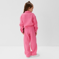 Костюм (рубашка и брюки) детский KAFTAN "Муслин", р.32 (110-116см) розовый Костюм (рубашка и брюки) детский KAFTAN "Муслин", р.32 (110-116см) розовый