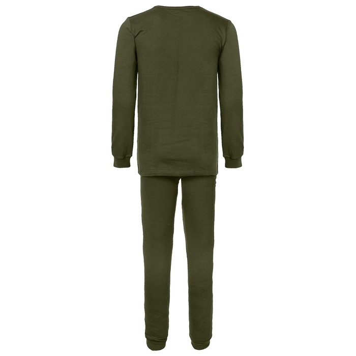 Комплект белья трикотажный с начесом, утеплённый, р. 46, рост 170-176