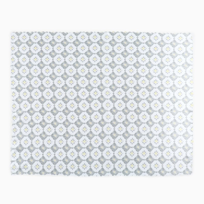 Скатерть Доляна "Gray diamonds" 145х220 см, 100% п/э