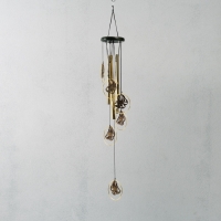 Музыка ветра металл "Бабочки" 4 трубки 70 см