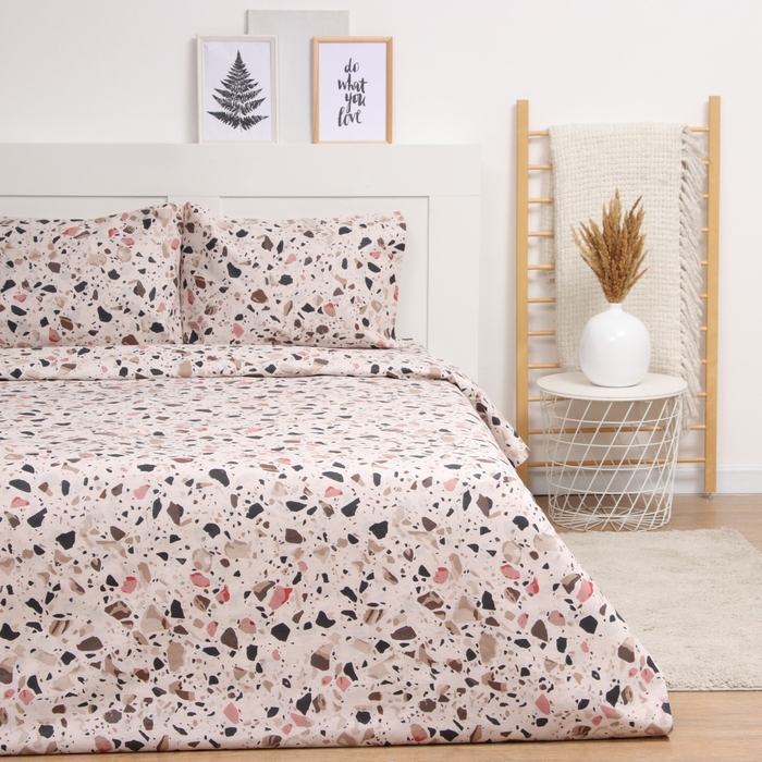 Постельное бельё LoveLife 2 сп Постельное бельё LoveLife 2 сп "Мозайка" 175х215см, 210х220см, 50х70см-2шт, хлопок, бязь, 125г/м2