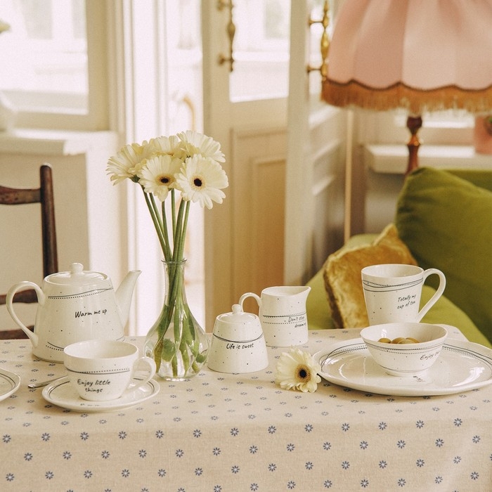 Сливочник фарфоровый SL Home &laquo;Милый дом&raquo;, 200 мл, цвет белый